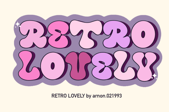 A Review of the Retro Lovely Display Font for Creative Makers