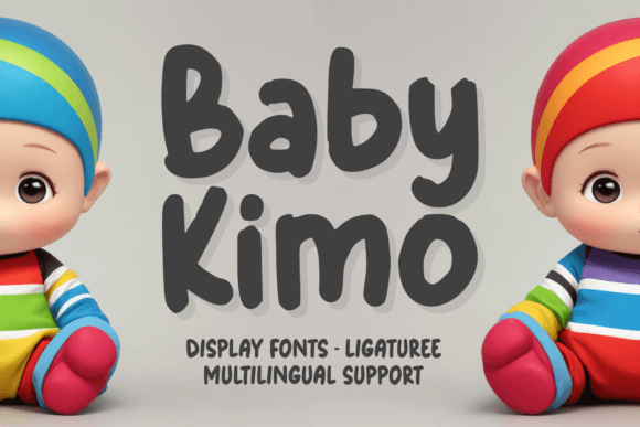 Baby Kimo: A Cute, Friendly Display Font for Kids’ Brands