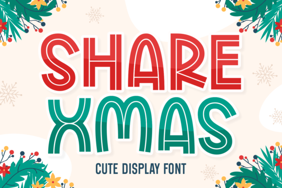 Bringing Festive Charm to Your Designs with Share Xmas Font