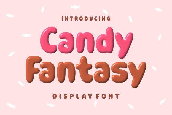 Candy Fantasy Font: Sweet, Playful Display Fonts for Handmade Creators
