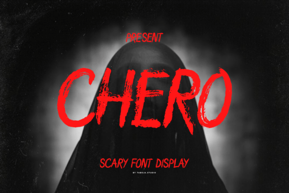 Chero: The Spooky Horror Font for Editorial Design