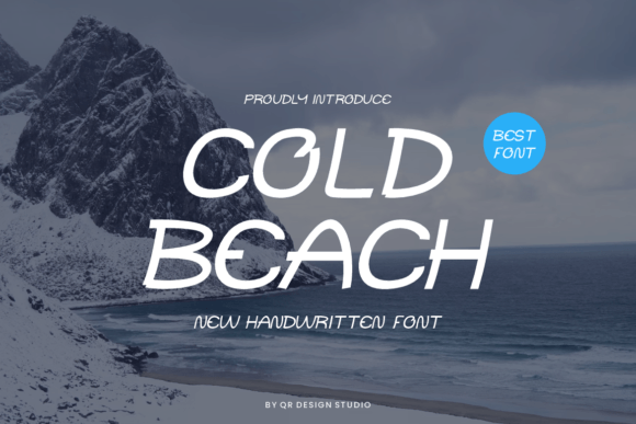 Cold Beach: A Bold Display Font for Modern Branding