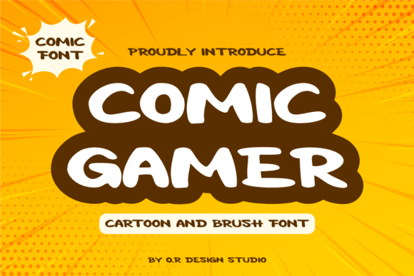 Comic Gamer: A Versatile Display Font for Editorial Design