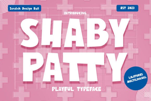 Elevate Your Craft Projects with the Shaby Patty Display Font