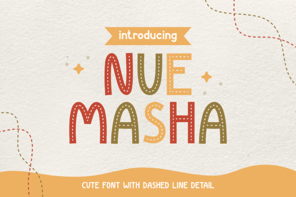 Enhance Your Brand with Nue Masha: A Fun and Unique Display Font