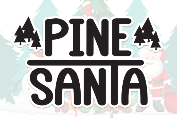 Enhance Your Web Design with Pine Santa Font