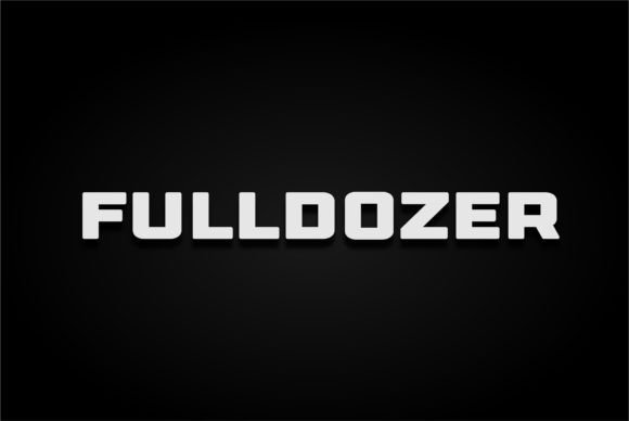 Fulldozer Font: Bold Display Typeface for Commanding Headlines
