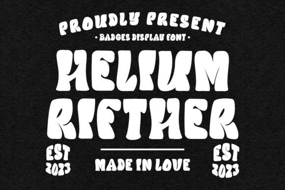 Helium Rifther: A Font Built for Creative Digital Projects