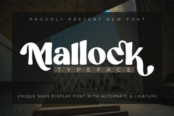 Mallock: The Elegant and Bold Serif for Your Design Projects