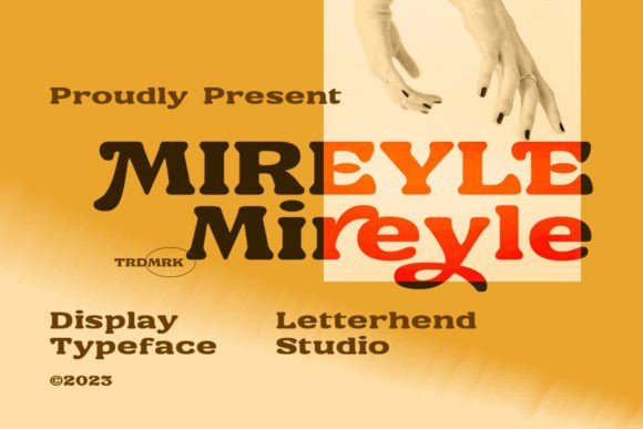 Mireyle Display Font for Handmade Creators