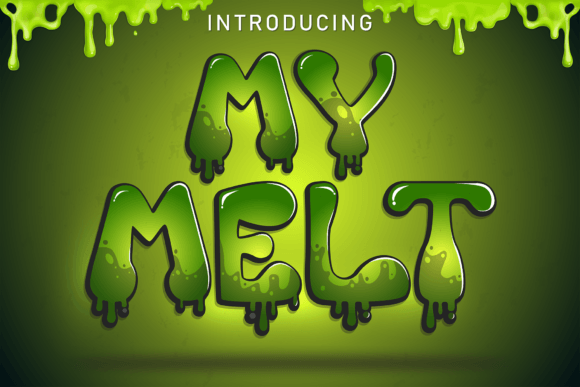 My Melt Font: The Playful Display Font That Makes Campaigns Instantly Recognizable