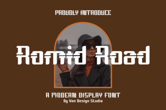 Romid Road: A Modern Whimsical Display Font for Editorial Magic