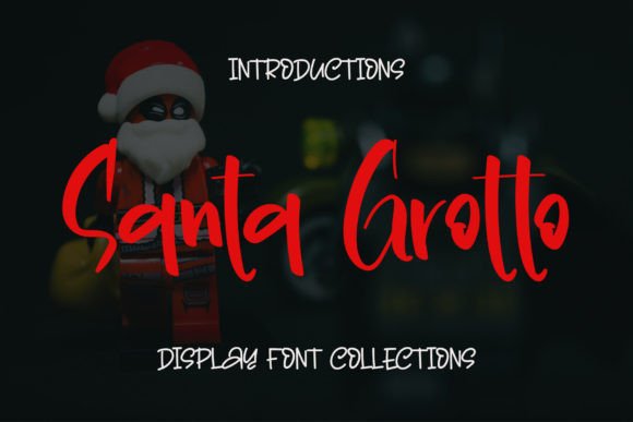 Santa Grotto: A Cute Handwritten Font for Celebration Branding