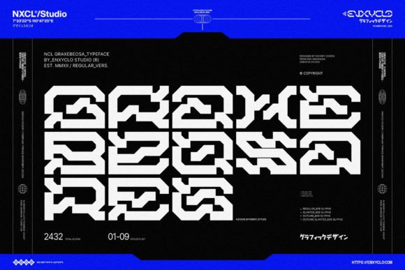 The Graxebeosa Display Font: A Futuristic Branding Tool for Modern Businesses