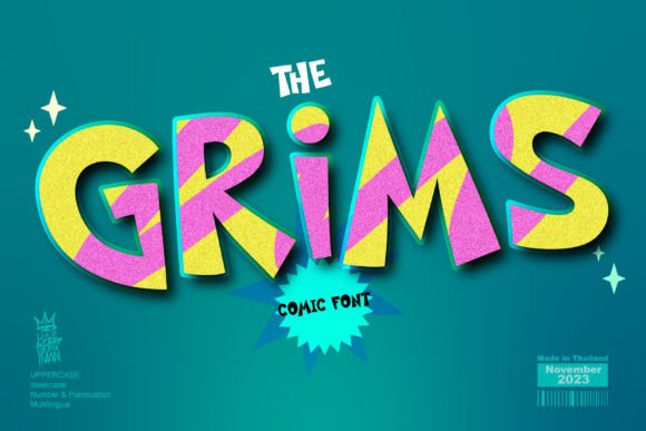 The Grims Font: A Playful Asset for Editorial Design